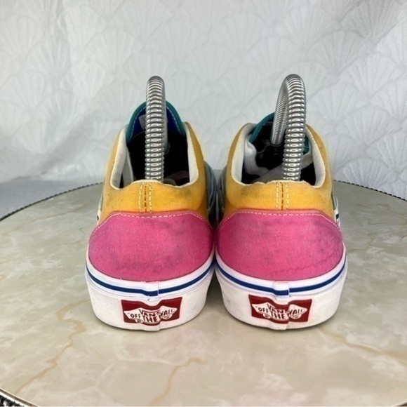 Vans Sneakers Womens Sz 7.5 Era Colorblock Multicolor Canvas Skateboarding Shoes - Picture 7 of 11